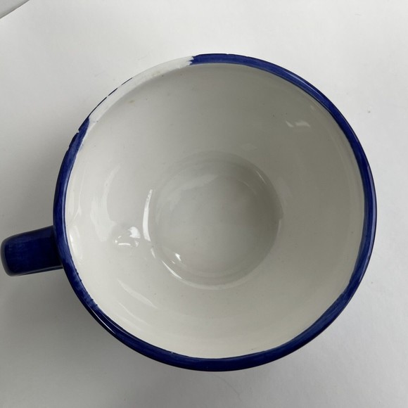 Vintage Cardinal Cobalt Blue Solo Beverage for 1 Handpainted Stack Teapot&Cup - Picture 7 of 11